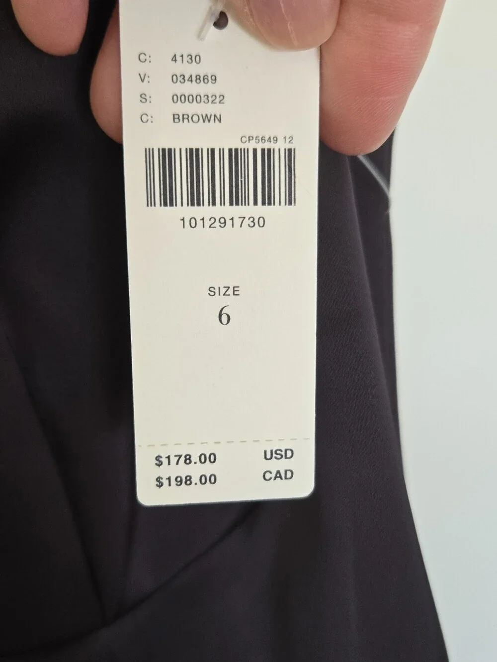 NWT Anthropologie Sleeveless Square-Neck Shift Mini Dress - Picture 6 of 7